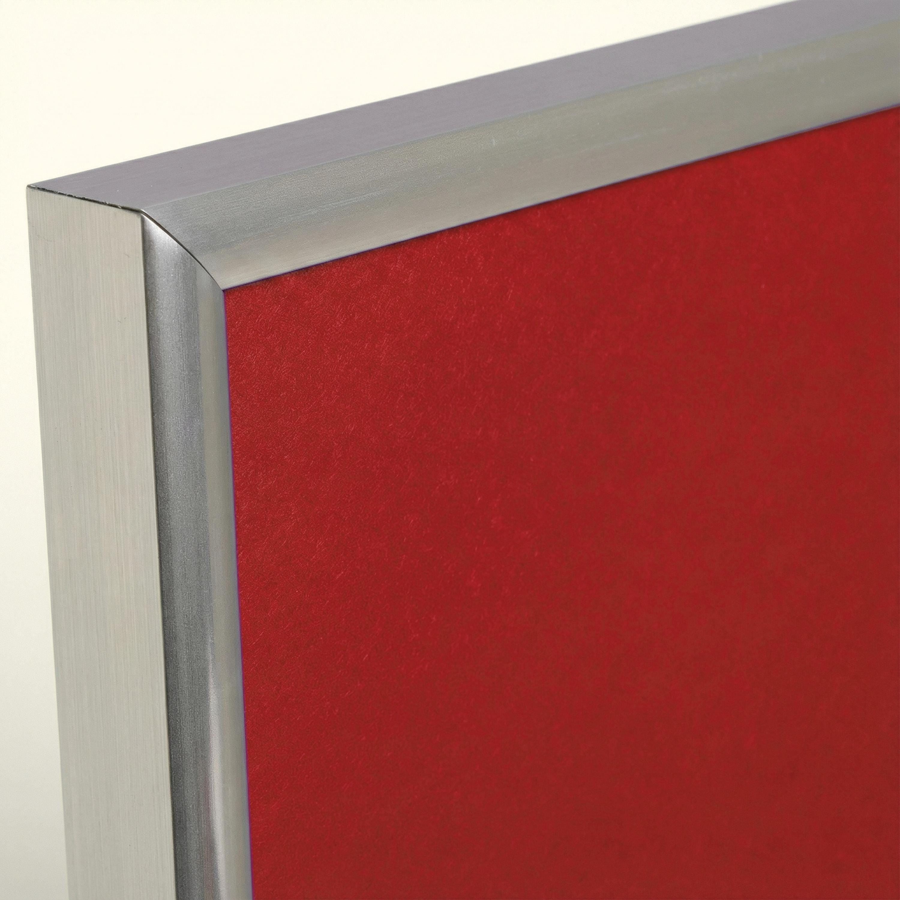 A3 Silver Picture Frame: Modern Offset Mount for Small Photos