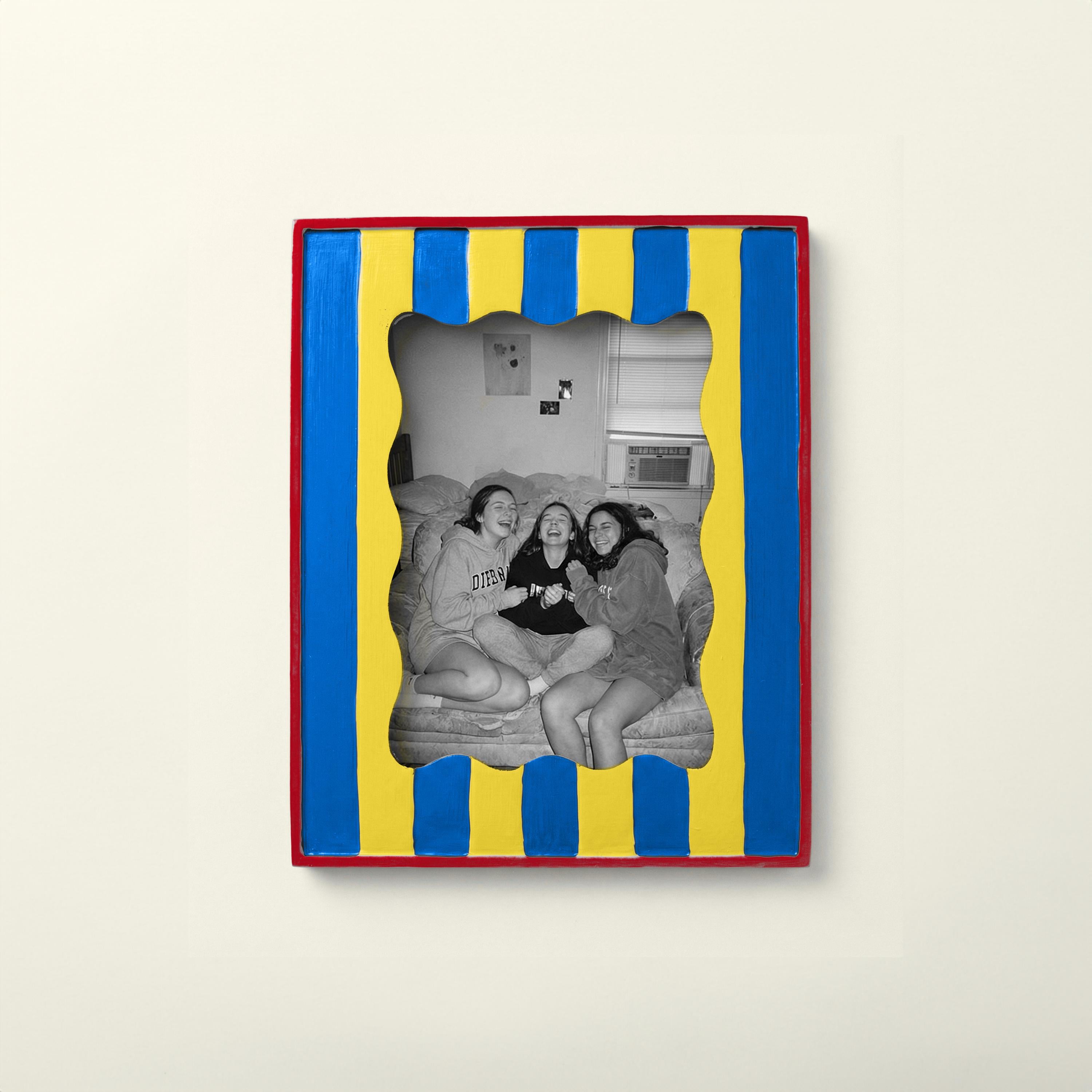 Boho Handpainted Picture Frame