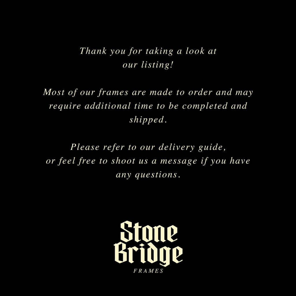 Mounted Photobooth Frame for Photo Strip Prints - Solid Wood