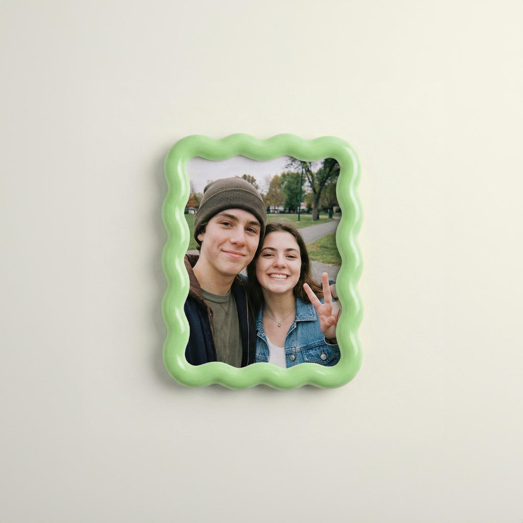Pastel Wavy Picture Frame