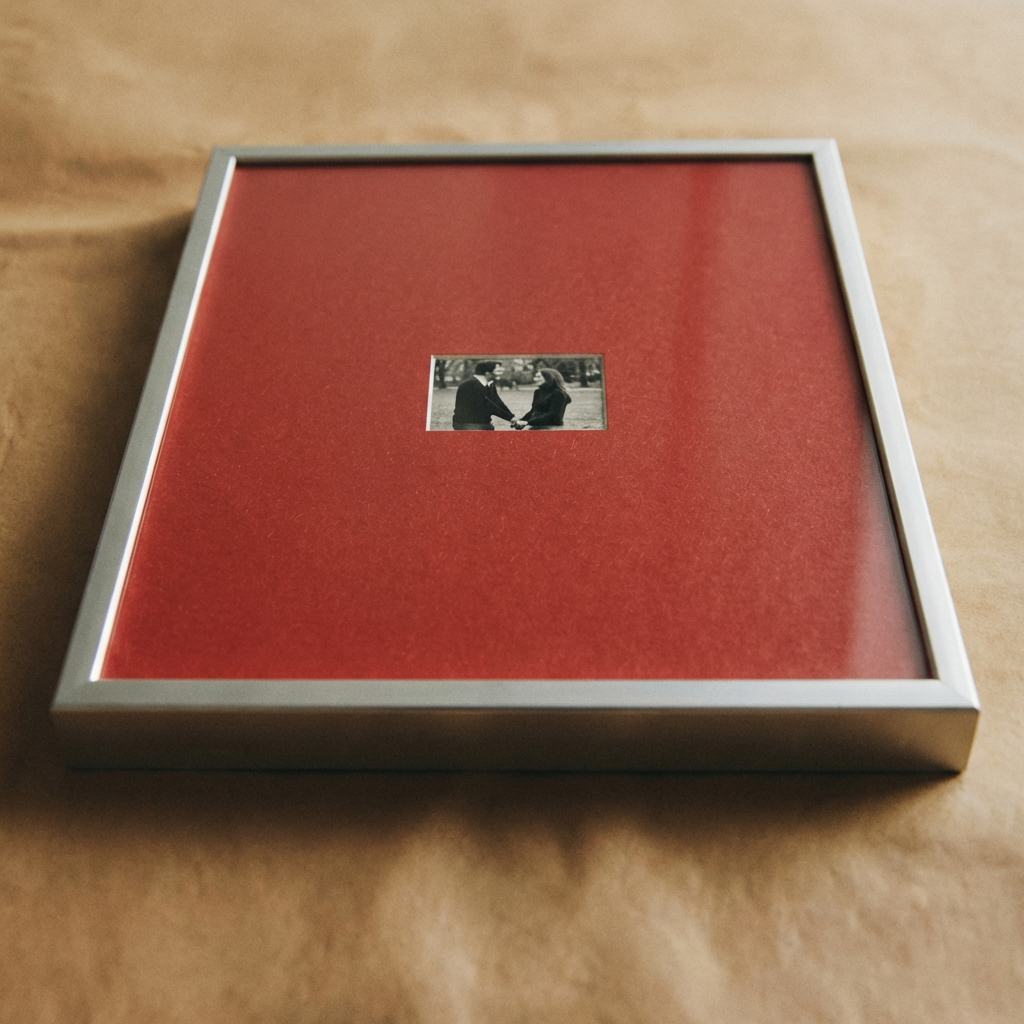 Aluminium Picture Frame with Offset Mount