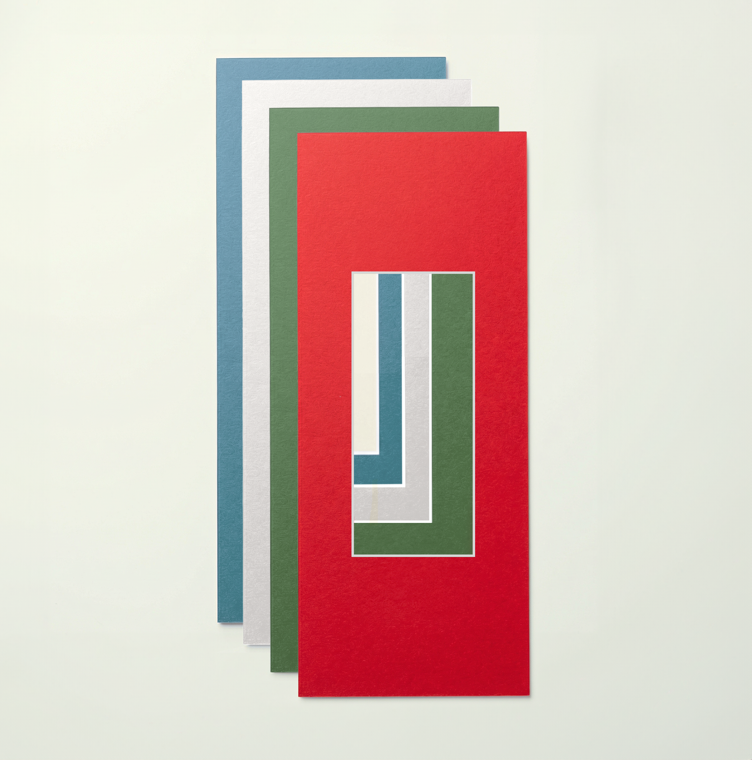 Mount Colour Addition - 4 Pack - Digital 15x5 cm